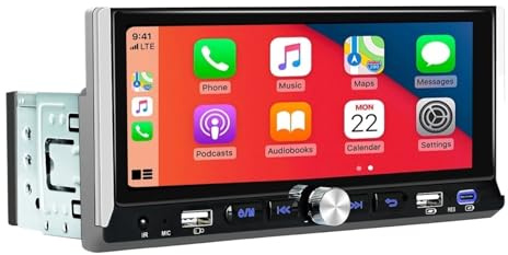 Car GPS Navigation 6.9 Touchscreen Audio Receiver, Car navigation, Bluetooth, Type-C Fast Charging