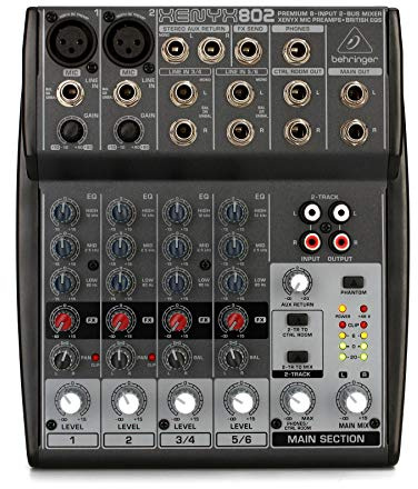 Behringer 802 8 Input 2 Bus Mixer