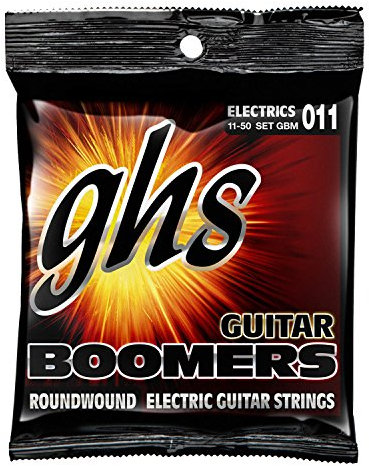 GHS Saiten E-Gitarre Boomer Set GBM 011 (Medium Nickel Steel)
