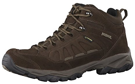 Meindl Herren Litepeak GTX Natur RotWanderstiefel | Das Modell Trekking Basic setzt sich zusammen aus Soft Polyester + Polypropylen Polster, sowie Polyamid zur Verstärkung an Ze