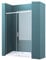 Mai & Mai Duschtür Nischentür dusche Duschabtrennung Duschkabine Schiebetür 8mm ESG in Klarglas mit NANO 4-Punktbefestigung BxH: 135x195cm Teramo04-2