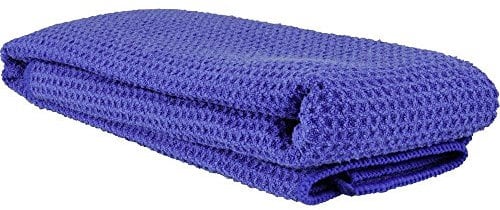 NIGRIN Super-Trockentuch, schonende Trocknung, 380 GSM, extrem weich und garantiert fusselfrei, Auto Microfasertuch Fahrzeugpflege, 70x50 cm