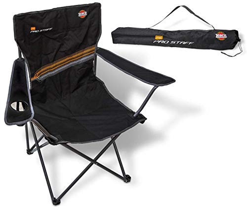 Zebco Pro Staff Stuhl BS, schwarz, 42 cm