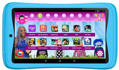 Cefatronic Tablet Clan Lunnis de Leyenda, Color Azul (Cefa Tronic 113), a partir de 4 años