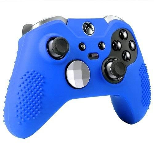 OSTENT Funda Protectora Suave de Piel de Silicona para Xbox One Elite Controller Color Blue