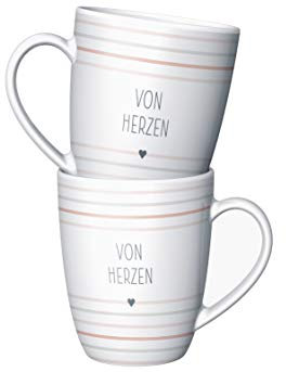La Vida 950623 Becher von Herzen (1 Stück)
