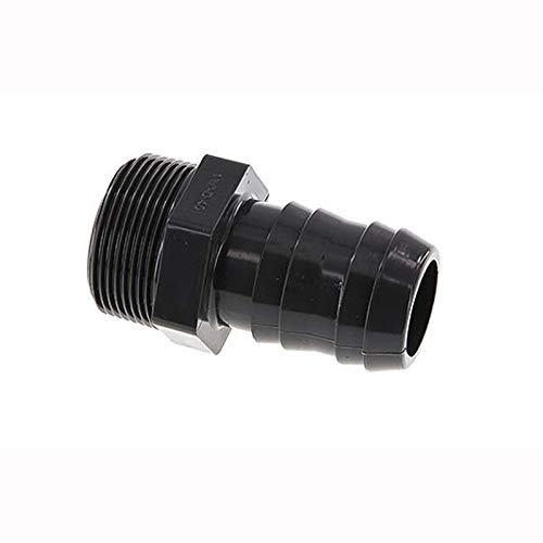PVC-U Fitting Schlauchtülle Tülle Poolschlauchverbinder Schlauchverbinder Außengewinde 1/2 x 20mm