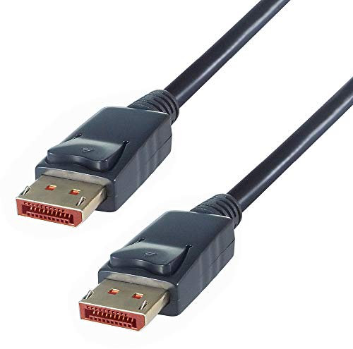 2 m V1.4 8K DisplayPort cavo – maschio a maschio connettori dorati bloccabili