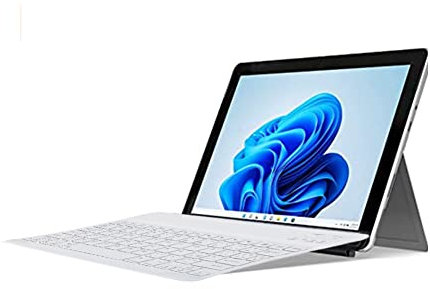 ASHATA Bluetooth Keyboard 10 Inch, Ultra-thin and Portable, Rechargeable Wireless Keyboard Universal Layout Compatible with Smart Phones Tablets Laptops Notebooks(Spanish)