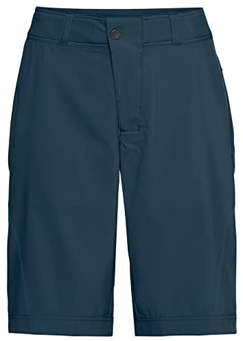 VAUDE Damen Women's Ledro Shorts, Dark Sea, 44 EU