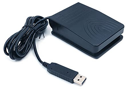 Tiardey USB Singolo Pedale Interruttore Ottico Controllo Un Tasto Programma Tastiera Del Computer Mouse Gioco Azione HID