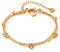 VICKWOOD Lebensbaum Armband aus Edelstahl Kette 22 cm Lang 18K Vergoldung Wasserfest in Gold/Rose Gold/Silber Geschenk für Frauen (A.Band_R.Gold)