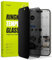 Ringke Privacy Glass Kompatibel mit iPhone 15 Pro Displayschutzfolie 6,1 Zoll, Anti-spy 9H-Härt Privatsphäre Glasfolie mit Einfachem Installationskit