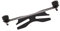 PACUM Kennzeichenhalter Motorrad,Motorrad Kennzeichen Einstellbar Universal Motorrad Cafe Racer Heckkennzeichenhalter Halterung Halterung - Schwarz