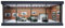 1/64 Diorama Car Garage Model,with LED Lighting City Car Showroom Model Car Parking Lot Storage Model,for 1/64 Scale Diecast Model Car,Scene Display Model Collection (Red Brick)
