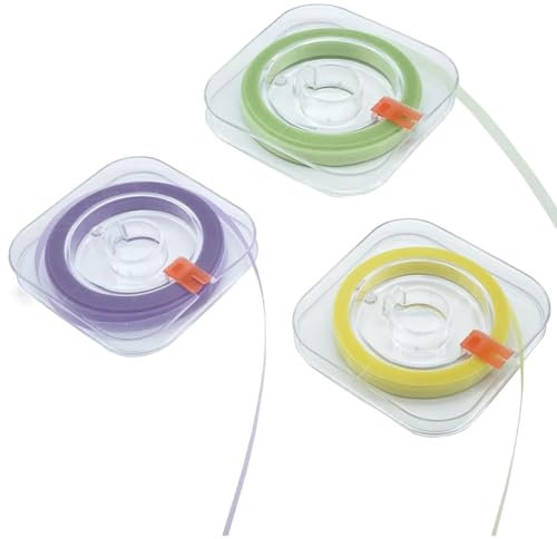 Louttary 3er-Pack Dentalpolierstreifen-Set, Schleifwerkzeuge für Zähneknirschen, 4 mm Breite, 20μm/30μm/50μm Zahnpolierstreifen