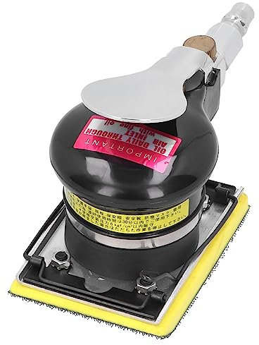 Ponceuse à Air, Ponceuse Pneumatique, Machine à Papier de Verre Portative, 10 000 Tr/min, Polissage Manuel, Rectifieuse pour Bois, Métal, Fibre de Verre