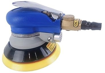 Machine à polir, ponceuse orbitale 5 pouces (125mm) ponceuse à orbite aléatoire à Air vide excentrique polissage/ponçage Machine pneumatique voiture polisseuse outils de meuleuse à bois pour ponçage,