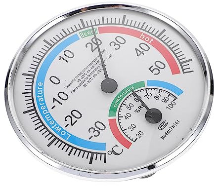 TOYANDONA Higrómetro Digital Con Termómetro Profesional Medidor De Temperatura Y Humedad Para Uso Interior Y Exterior Para Hogar Oficina Jardín Y Sauna