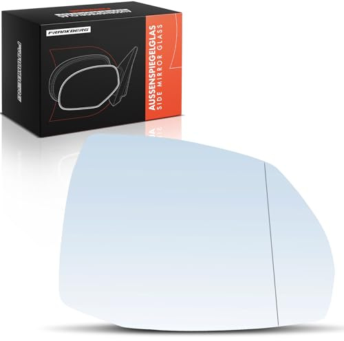 Frankberg Spiegelglas Außenspiegel 4M0857536B | Rechts Beifahrerseite Asphärisch; Kompatibel mit Q7 4MB 4MG,Q7 4MB 4MG 4MQ,Q5 FYB FYG