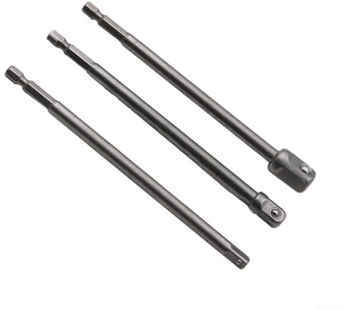 Lot de 13 rallonges de douille de foret de qualité professionnelle pour usage domestique ou atelier (1-2)