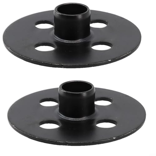18mm Router Template Guide for Black Metal Compatibility with for Bosch 3620 3612 3612C RP0900 RP1801 RP2301 344364-5 Models(2PCS)