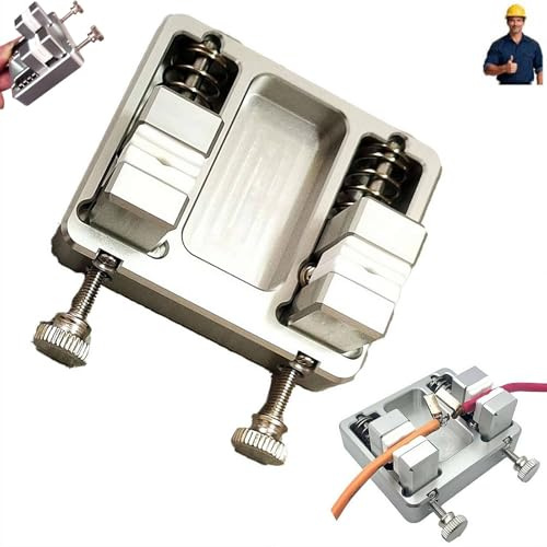 Heavy-Duty Aluminum Welding Clamp with Temperature-Resistant Jaw for Circuit Board Mounting,Welding Soldering Station Wire Clamp Fixture Bracket Table,for Circuit Board Mounting,Soldering WireClamp