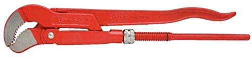 KS TOOLS Pinza per tubi angolata a 45°, 1,1/2