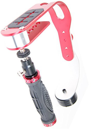 Ex-Pro Professional CNC Machined Handheld Video Stabiliser for DSLR Camera/Camcorder - Canon, Nikon, Sony, Olympus, Panasonic