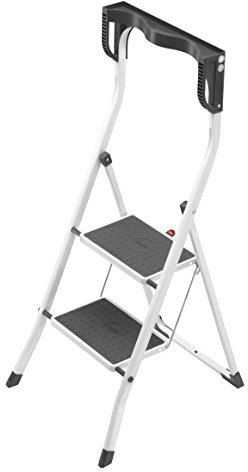 Marche Pied 2 marches Pliable en Acier Hailo Safety Plus