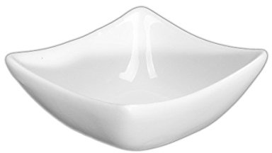 Holst Porzellan YO 008 Porzellan Schale 8 cm YoYo, weiß, 7.5 x 7.5 x 3.2 cm, 0,05 l, 6 Einheiten