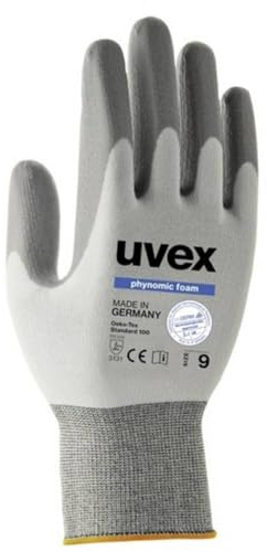 uvex Polyamid Arbeitshandschuh Größe (Handschuhe): 12 EN 388 phynomic Foam 6005012 1 Paar