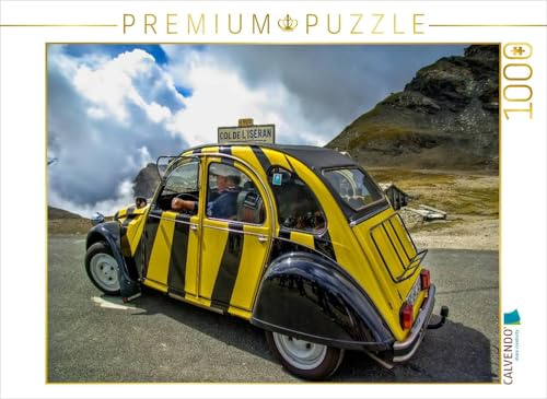 CALVENDO Puzzle EIN Motiv aus dem Kalender Citroën 2CV - die Ente 1000 Teile Puzzle quer | Lege-Größe cm Foto-Puzzle für glückliche Stunden