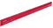 transotype Schneidelineal PRO, 80 cm lang, Lineal aus Aluminium in knalligem Rot, rutschfest, robust, mit Stahl-Schneidekante und extra breitem 50 mm Aluminium-Profil