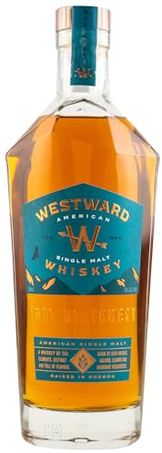 Westward Whiskey | American Single Malt Whiskey | Gold At The San Francisco World Spirits Competition | 45% Volume | 0,7l