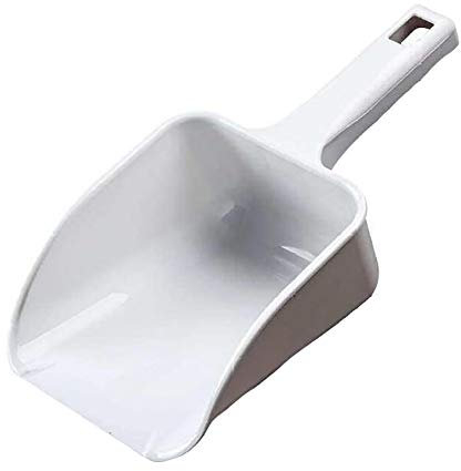 MMIAOO Pala de plástico para cocina, harina, palas de hielo, multiusos, espesar alimentos secos, caramelo, pop, maíz, boda, fiesta, autoservicio, cucharadas (29 cm)