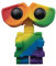 Funko POP! Disney: Pride - Wall-E - Rainbow - Collectable Vinyl Figure - Gift Idea - Official Merchandise - Toys for Kids & Adults - Movies Fans - Model Figure for Collectors and Display
