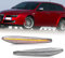 Gelbe LED Seitenblinker für Alfa Romeo 159 Sportwagon Spider Brera Typ 939 Klarglas Seitenblinker Repeater Markierungsleuchten