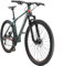 BIKESTAR Hardtail Aluminium Mountainbike Shimano 21 Gang Schaltung, Scheibenbremse 29 Zoll Reifen | 19 Zoll Rahmen Alu MTB | Grün Rot