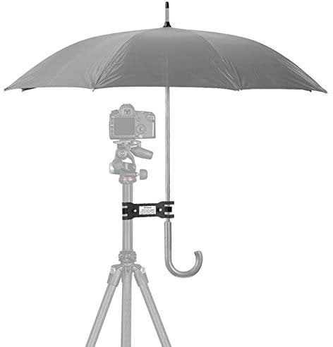 parasole treppiede, Supporto Ombrello Treppiede, Esterno Staffa a Morsetto Parasole Umbrella Holder Treppiedi Videocamera Ombrellino Suporto Fotografia Sole Portaombrelli Accessori Fotografici