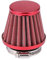 ETOPARS Rosso Filtro Aria Moto Universale Kit Filtro Aspirazione Aria Moto 42mm 43mm 44mm Morsetto Fredda Induzione Filtro dell'Aria Cono Moto Scooter