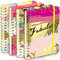 DWIYITTN A5 Quaderni a Spirale, 4 Pezzi Quaderni a Righe con Copertina Rigida, Blocco Note con Elastico di Chiusura per Scuola Viaggio Ufficio, 21 x 14,5 cm, 120 Pagine, Rosa