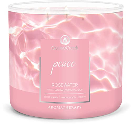 Goose Creek Candle® Rosewater - Peace 3-Docht-Kerze 411g