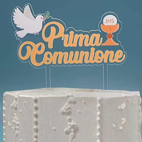 Topper per Torta Prima Comunione