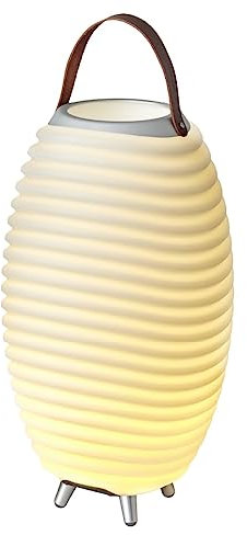 Kooduu Synergy 50 - Tragbarer Bluetooth-Lautsprecher, dimmbares LED-Lampe und Weinkühler - Musik und Licht für den Innen- und Außenbereich, wie Partys, Dinner und Feiern Aller Art