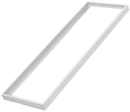 LED-Panel Aufputz-Einbaurahmen WEISS - geeignet für LED Panels der Größe 120 x 30 cm.
