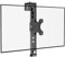 PUTORSEN 13-35 Office Cubicle Monitor Halterung, höhenverstellbare VESA-Halterung, Aufhängung Arbeitskabine Wandmontage, unterstützt bis zu 12 kg, Schwarz