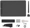 BLAIS PN1060 Tablette de Dessin Graphique 10 x 6 Pouces Zone Active 8192 Niveaux de Pression Fonction d'inclinaison Art Animation Planche à Dessin avec Stylet sans Batterie 28 Pointes pour Ordinateur