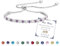 Esmoly Armband Damen Silber Tennis Armband mit Geburtsstein in 12 Farben,Verstellbares Glitzer Armband Damen,Geschenke für Frauen Freundin Ehefrau Mutter Schwester (06-Juni)