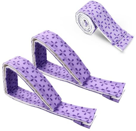YCLFHOO 2 Pcs Adjustable Cake Strips, 88 CM Absorbent Thick Bake Even Strips - Purple